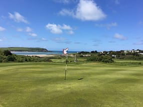 links golf of Cornwall coast by authentic golf